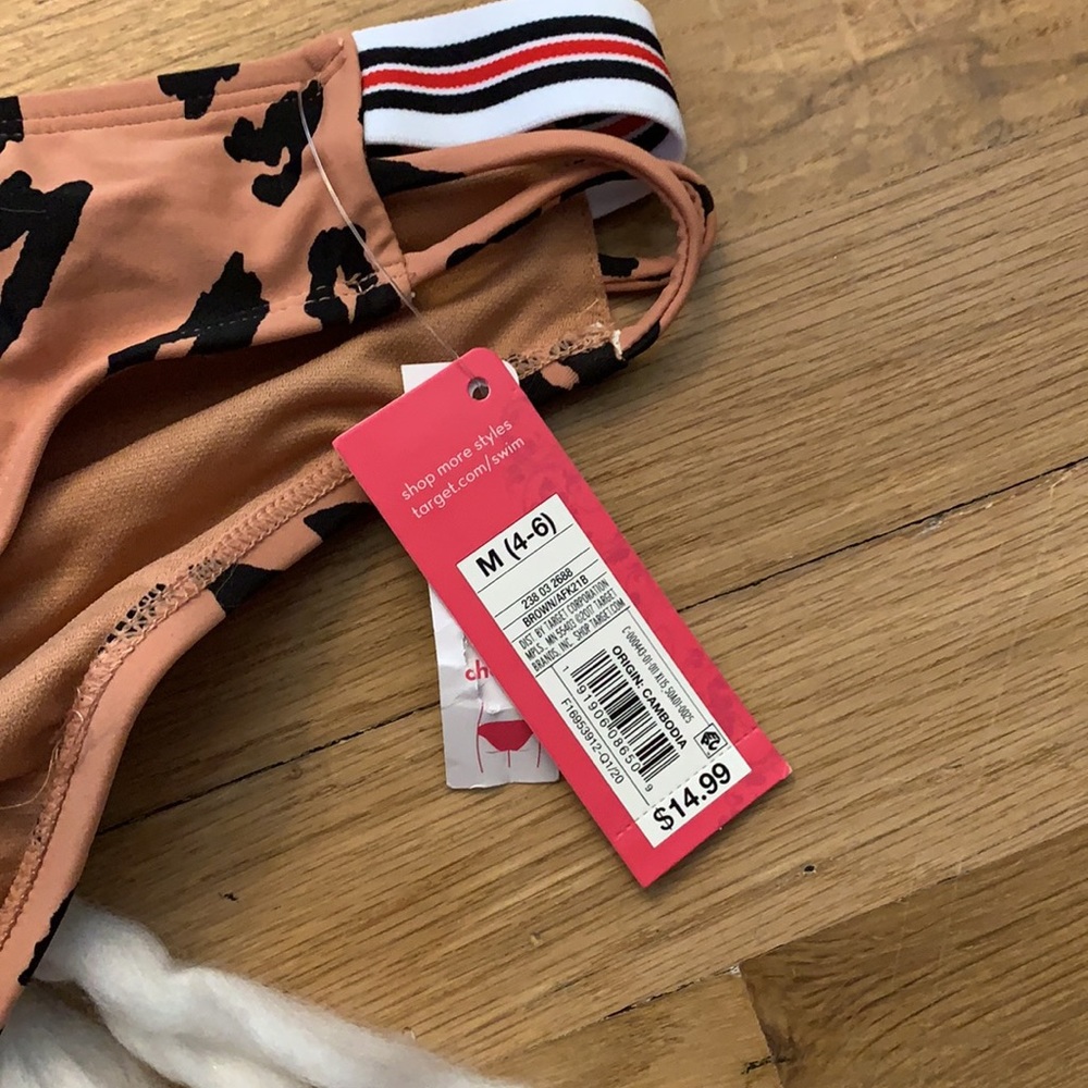🎈NWT leopard and stripes bikini 👙 - Picture 3 of 5